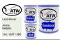 Preview: Land-Rover, Aruba Metallic, 1AJ / GAT / 995: 1L Lackdose + 1L Klarlack + 500ml Härter - Set, von ATW Autoteile West.